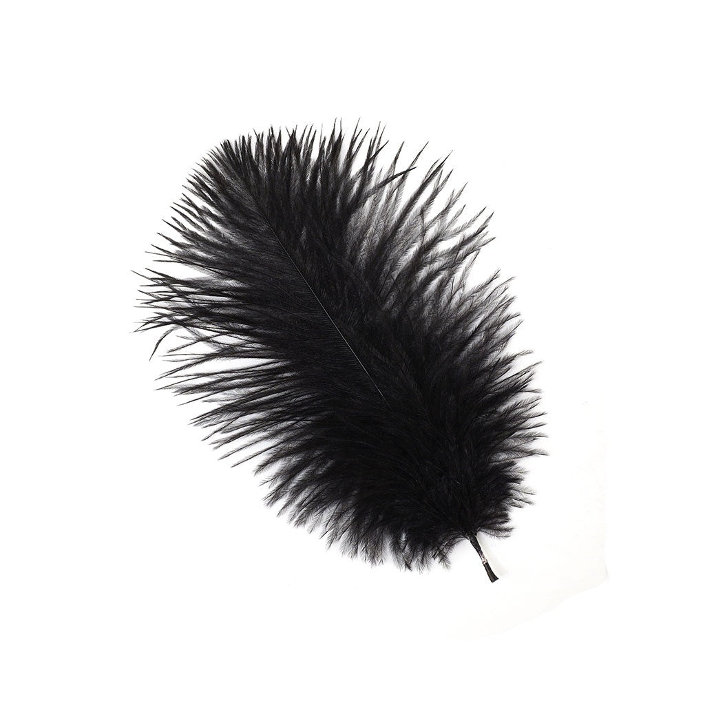 Ostrich Feathers 4-8" Drabs - Black