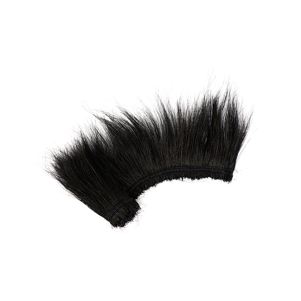 Peacock Flue (Herl) Burnt-Dyed Feathers [{WEDDING CENTERPIECES}] - Black