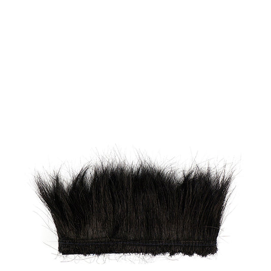 Peacock Flue (Herl) Burnt-Dyed Feathers [{WEDDING CENTERPIECES}] - Black