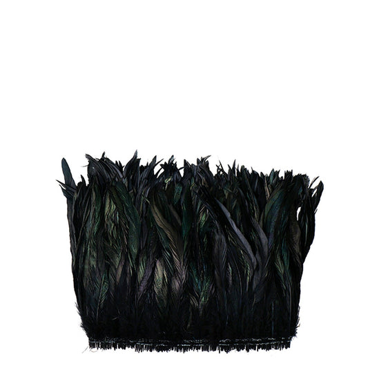 Rooster Coque Tails Feathers Dyed Over Half Bronze 9-12 " [1/4 LB Bulk]