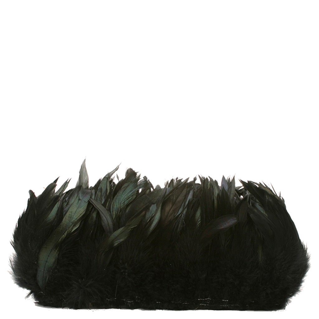 Rooster Schlappen-Half Bronze - Black