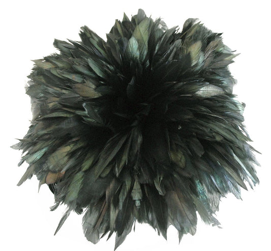 Rooster Schlappen-Half Bronze 1YD - Black