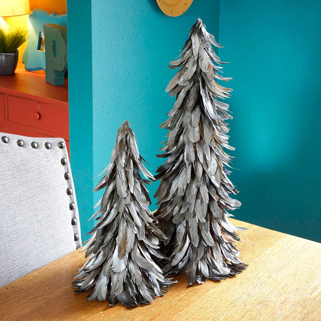 Silver Feather Tree