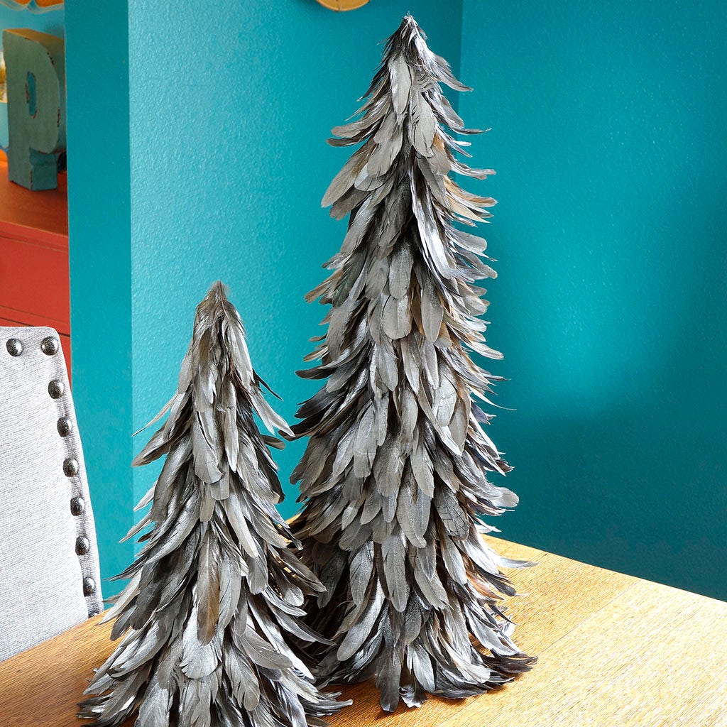 Silver Feather Tree
