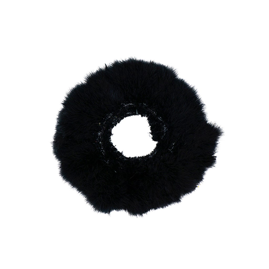 Turkey Good Quill Marabou Feathers - Black