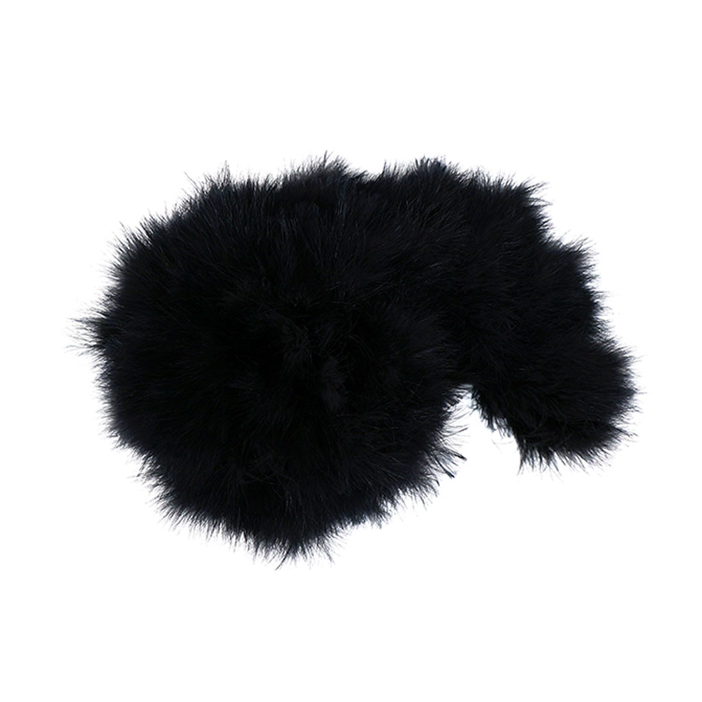 Turkey Marabou 1YD - Black