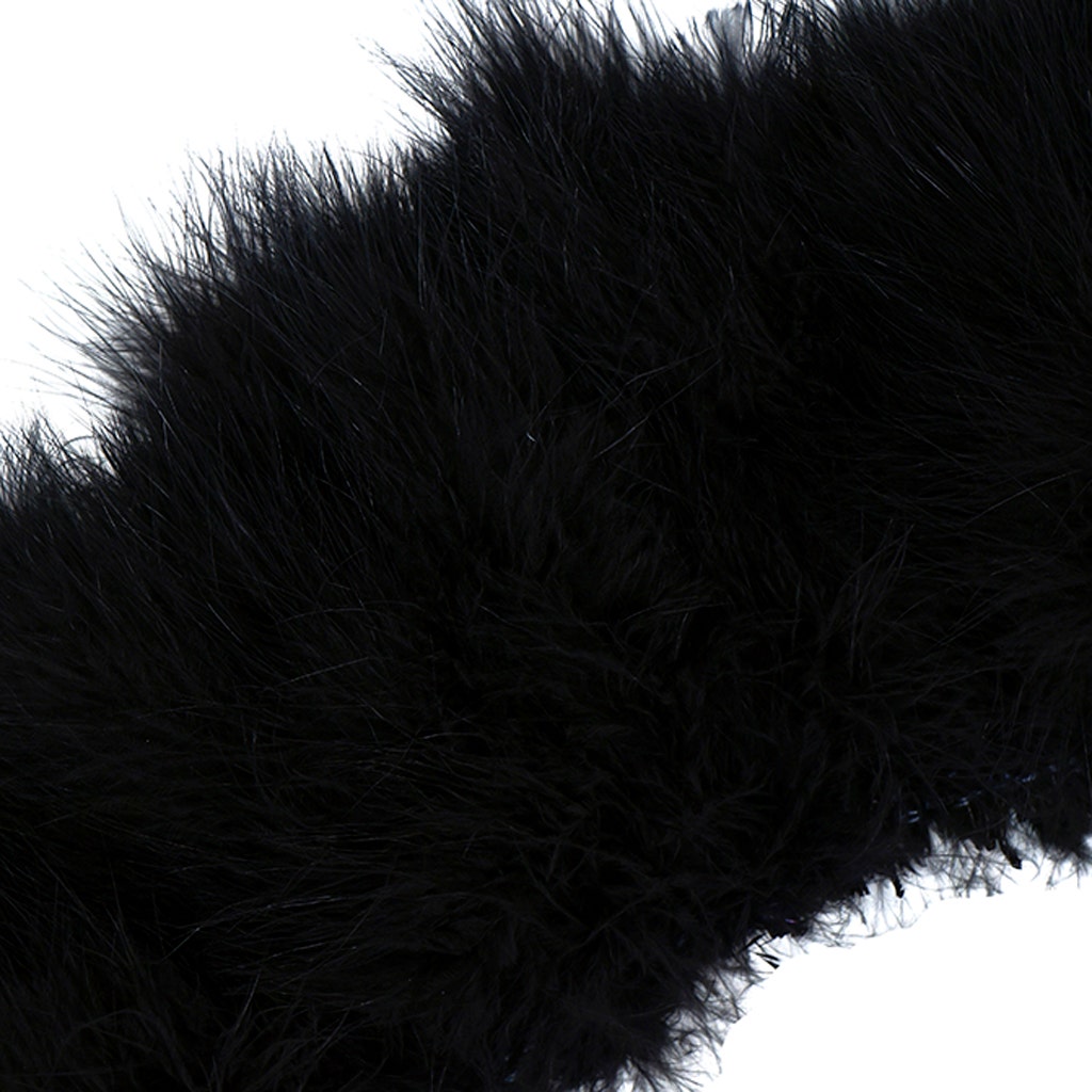 Turkey Marabou 1YD - Black