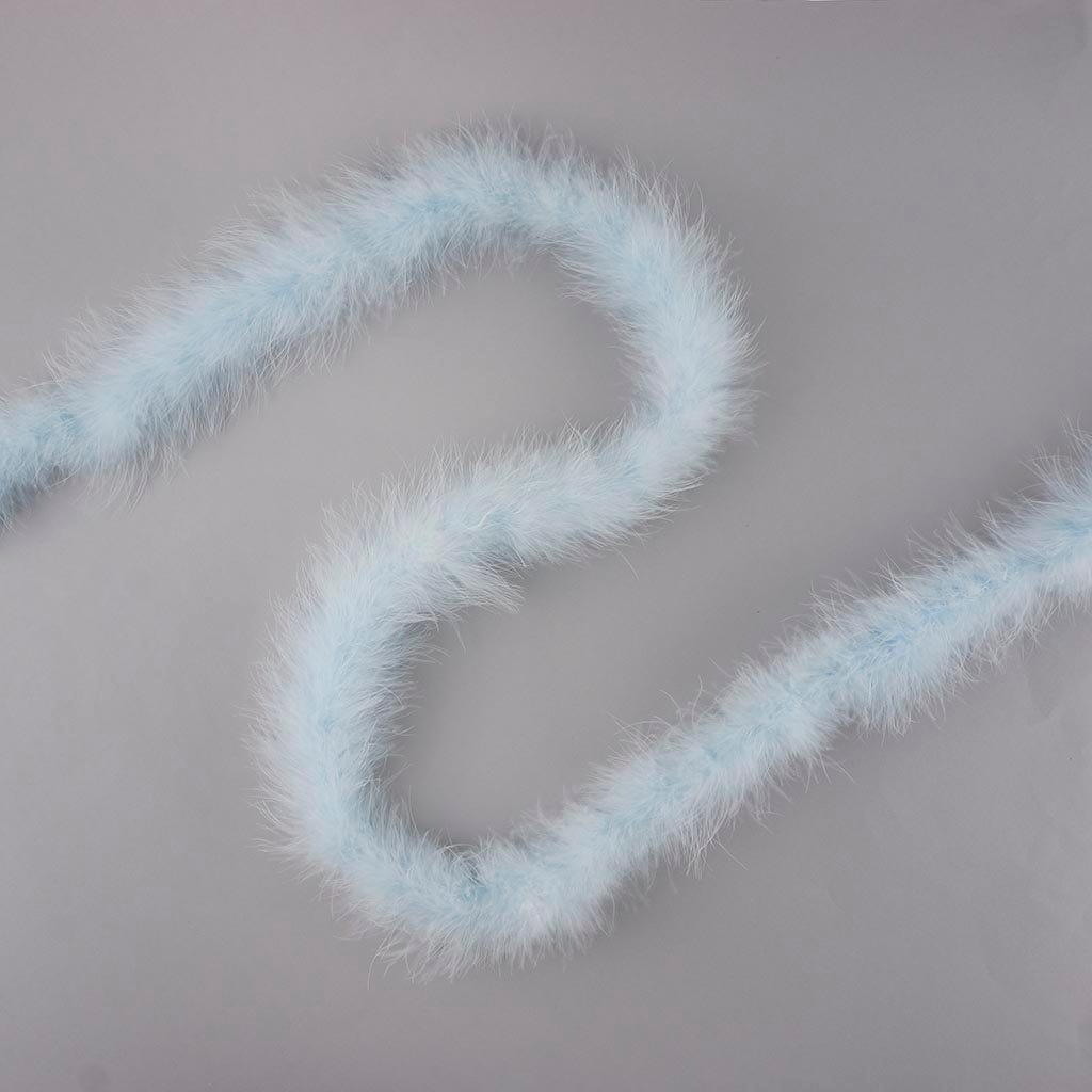 Marabou Feather Boa - Mediumweight - Light Blue