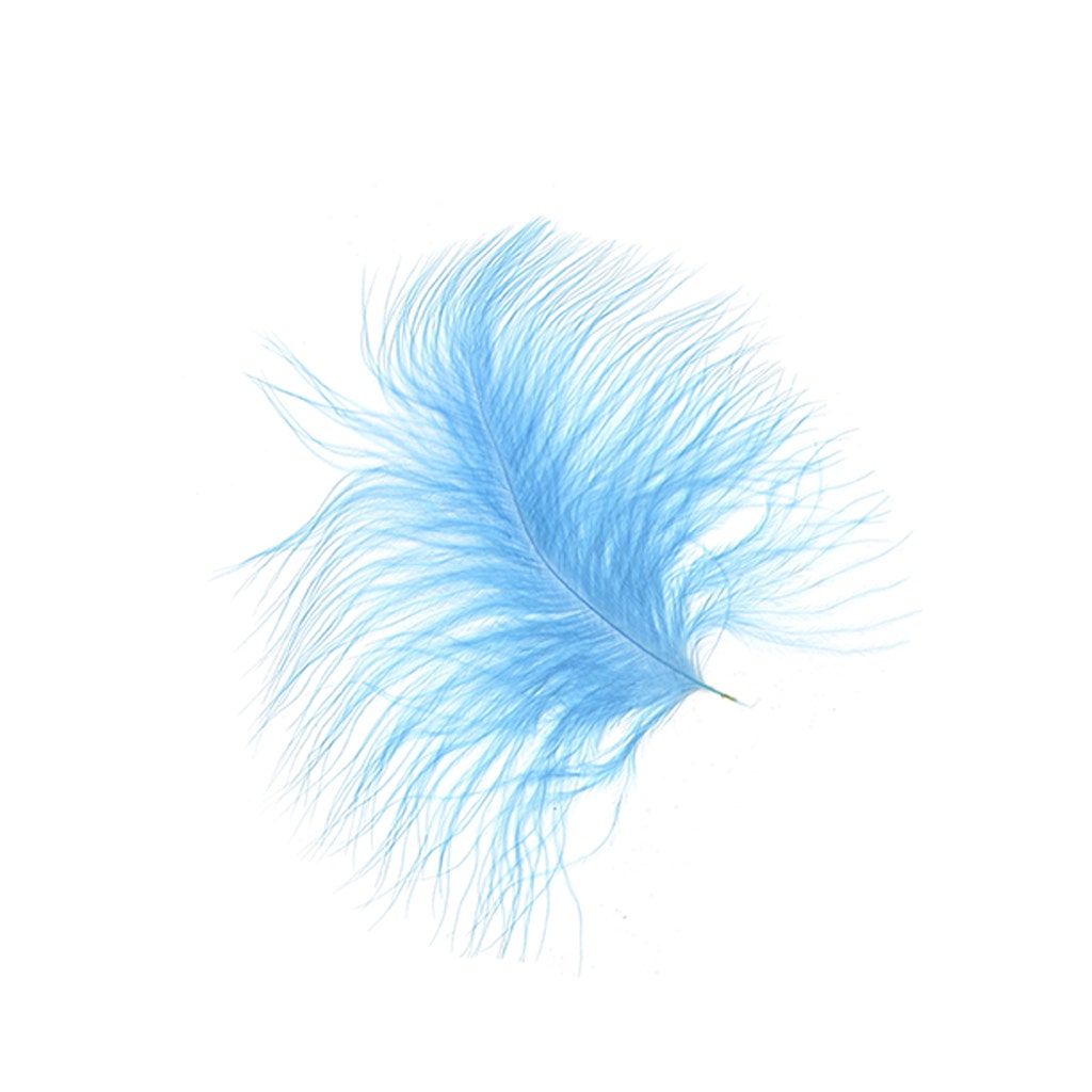 Turkey Marabou Dyed - Light Blue