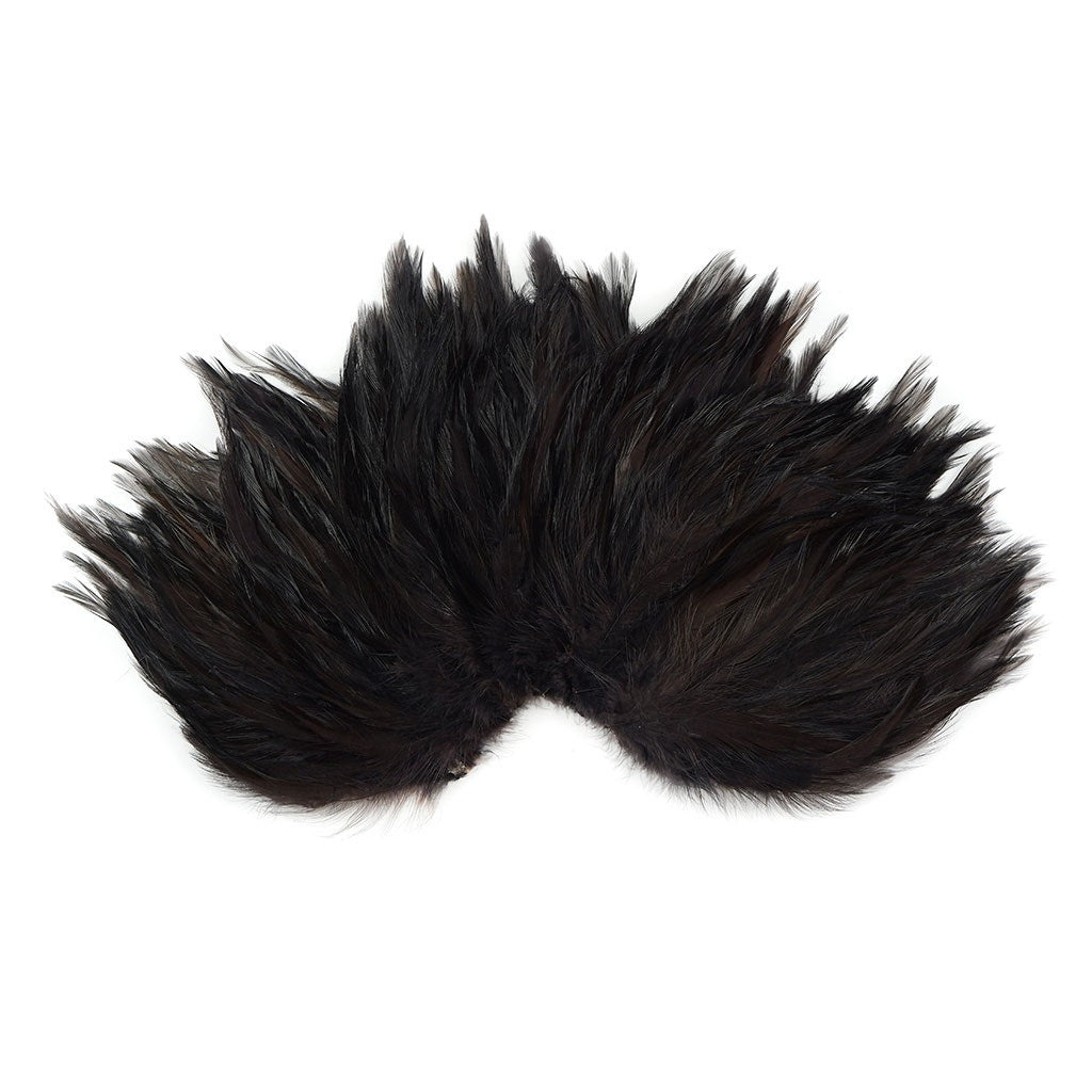 Feather Hackle Pads Dyed - Brown