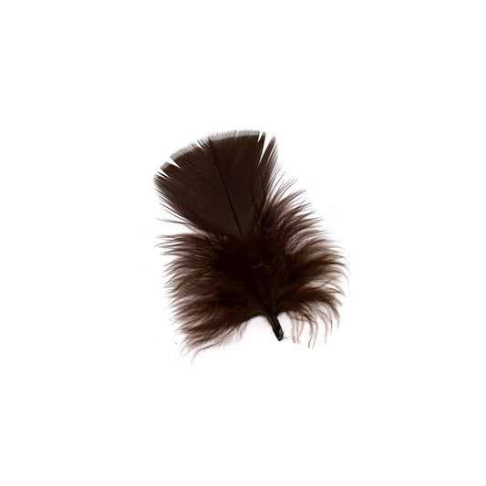 TURKEY PLUMAGE MIX DYED - BROWN