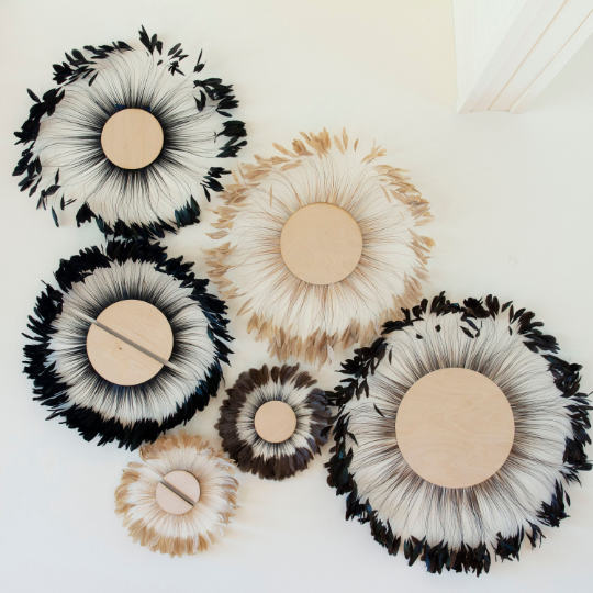 Black Feather Wall Art