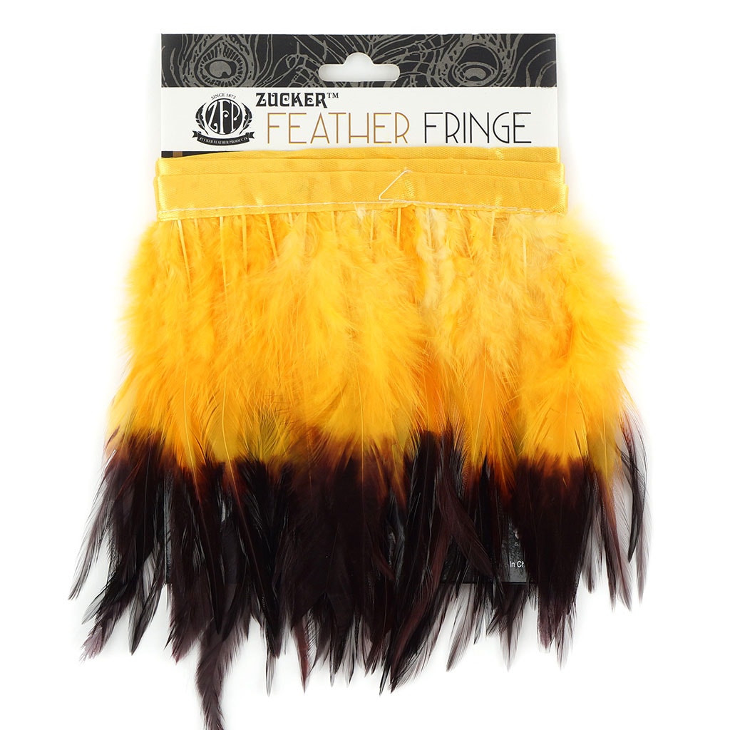 Tip Dyed Saddle Fringe--GO-BU