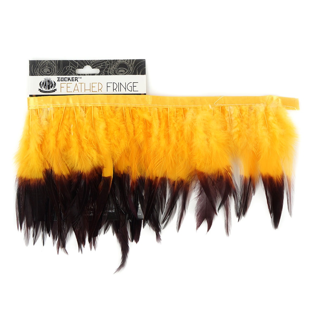Tip Dyed Saddle Fringe--GO-BU