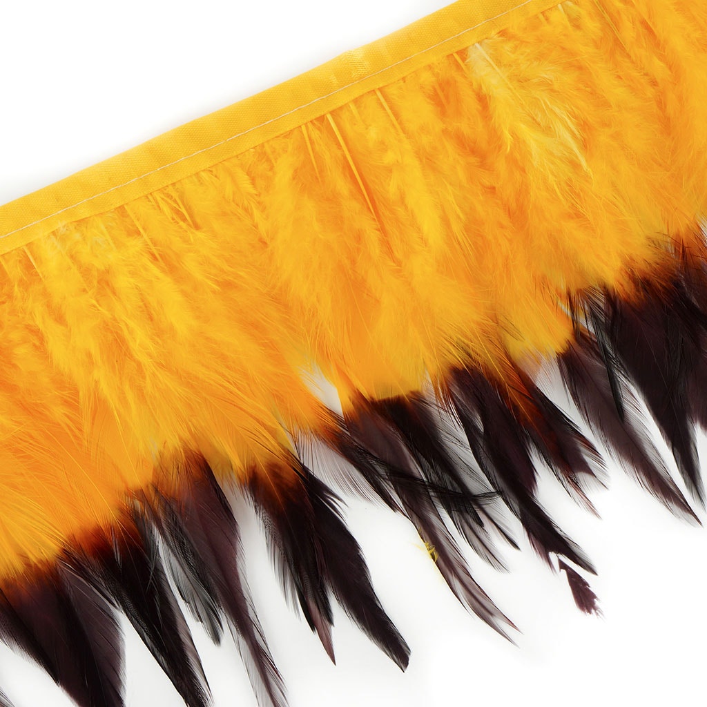 Tip Dyed Saddle Fringe--GO-BU