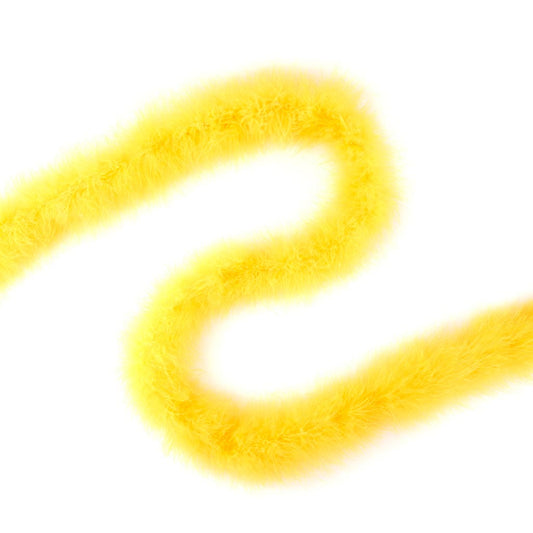 Full Marabou Feather Boa - Gold