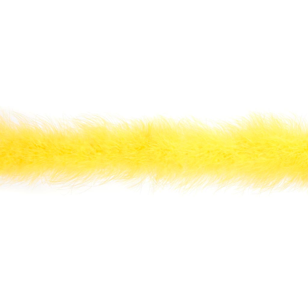 Full Marabou Feather Boa - Gold