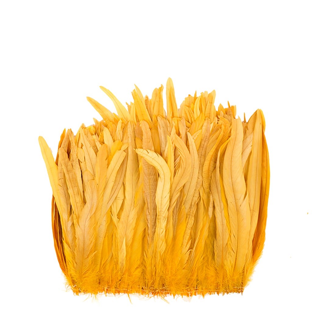 Rooster Coque Tails-Bleach-Dyed - Gold