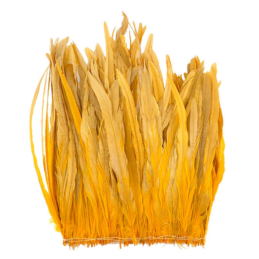 Rooster Coque Tails-Bleach-Dyed - Gold