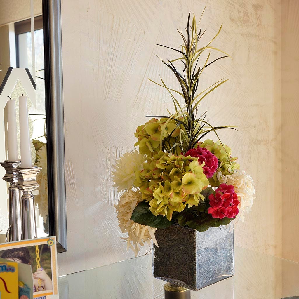 Feather Floral Stem w/Goose Biot - CD/MO/N