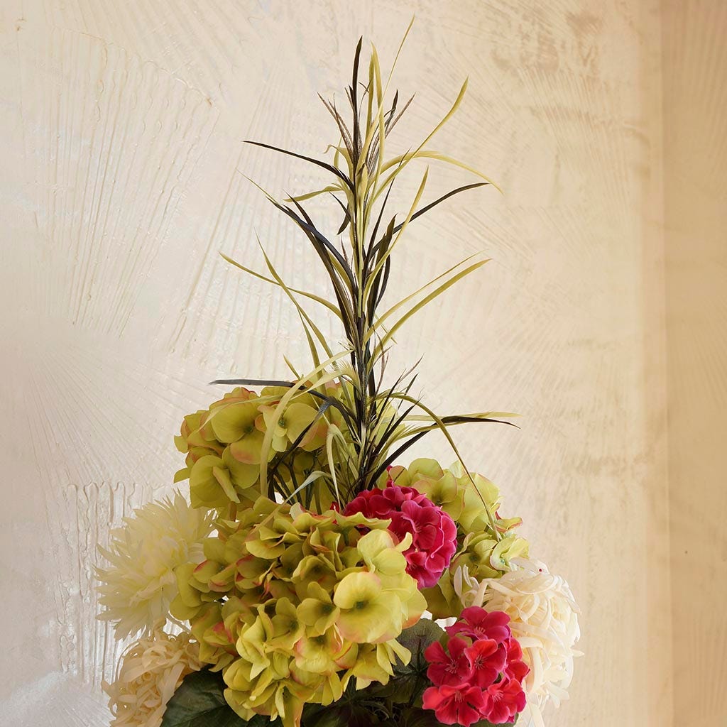 Feather Floral Stem w/Goose Biot - CD/MO/N