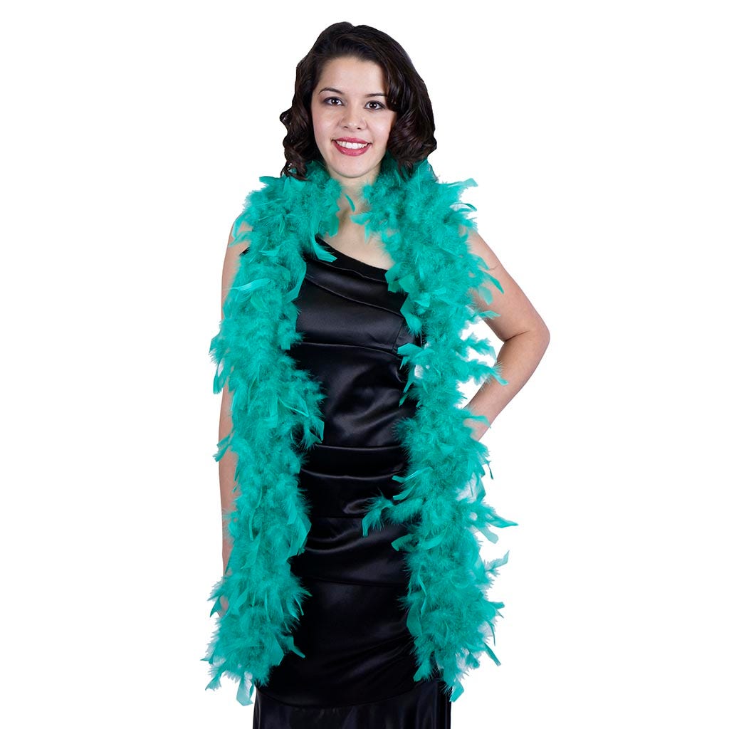 Chandelle Feather Boa - Lightweight - Marine