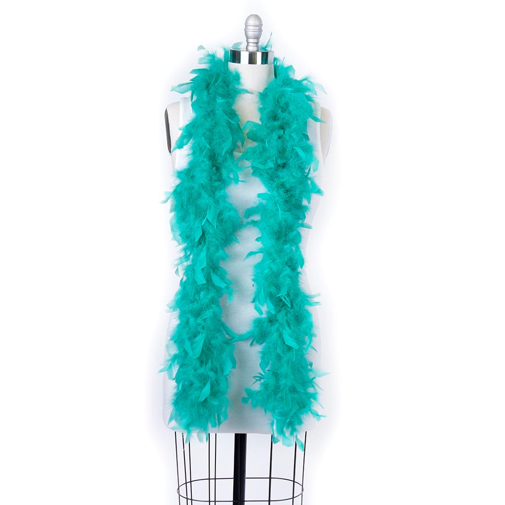 Chandelle Feather Boa - Lightweight - Marine