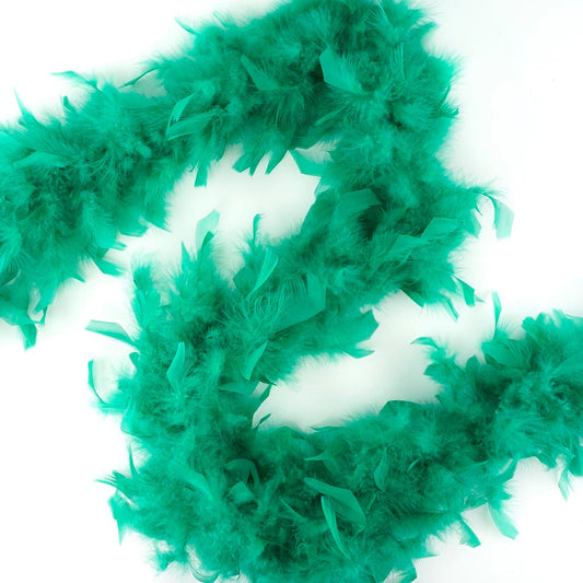 Chandelle Feather Boa - Lightweight - Marine