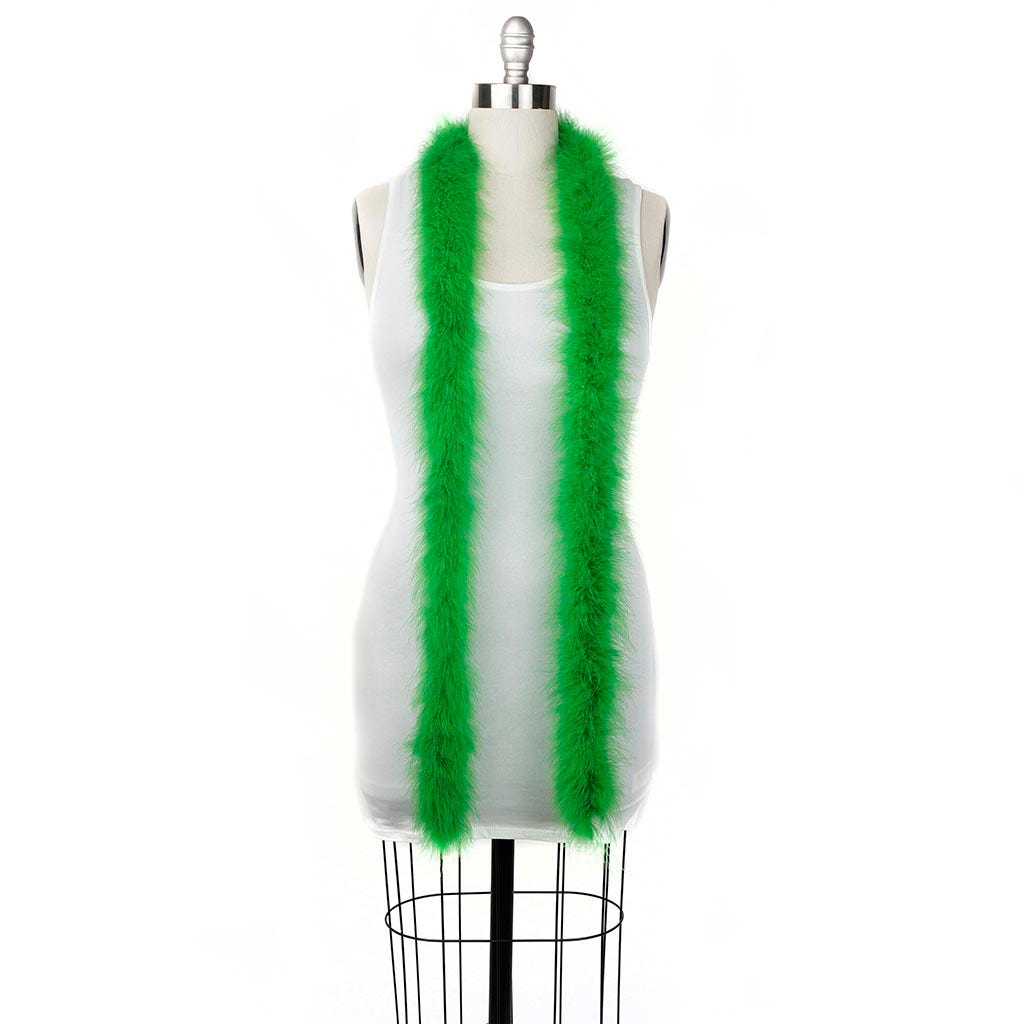 Full Marabou Feather Boa - Kelly
