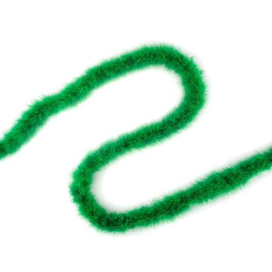 Thin Marabou Feather Boa - Kelly
