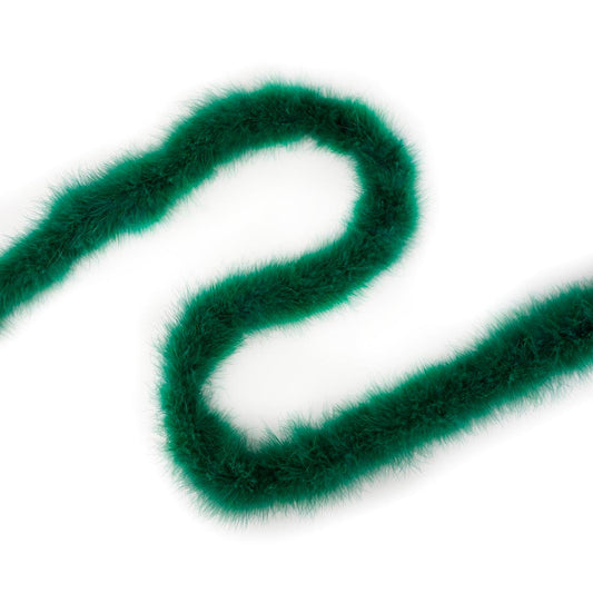 Marabou Feather Boa - Mediumweight - Hunter Green
