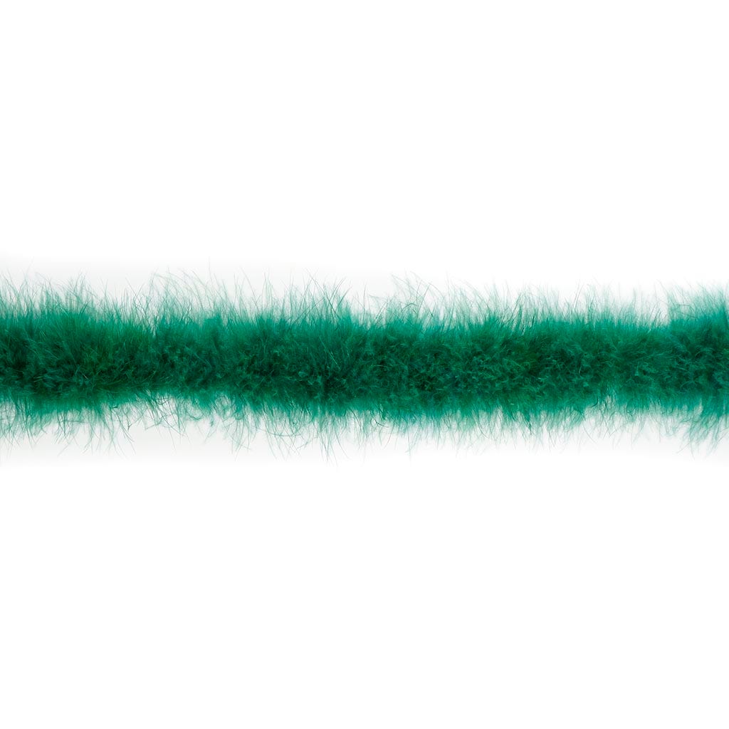 Marabou Feather Boa - Mediumweight - Hunter Green