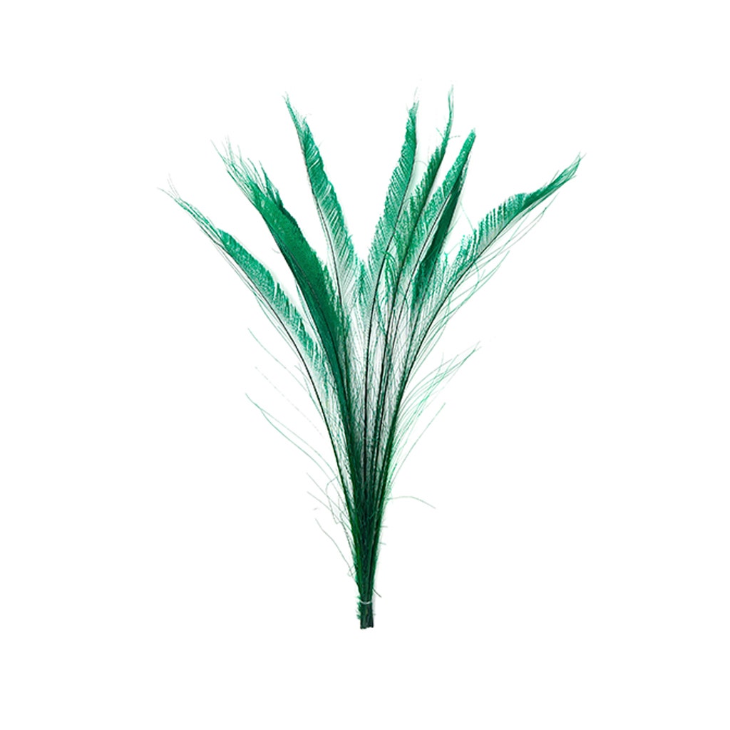 Peacock Swords Bleached/Dyed - Kelly