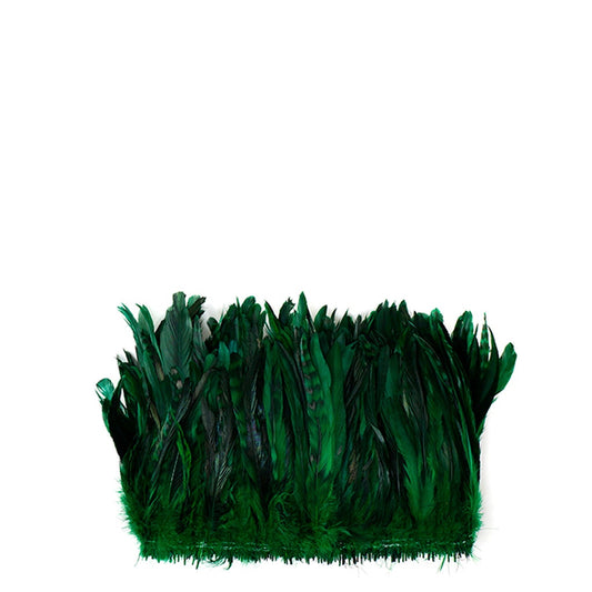 Rooster Coque Tails-Chinchilla - Kelly - 7-10" - 1/4 lb (1.25 yards)