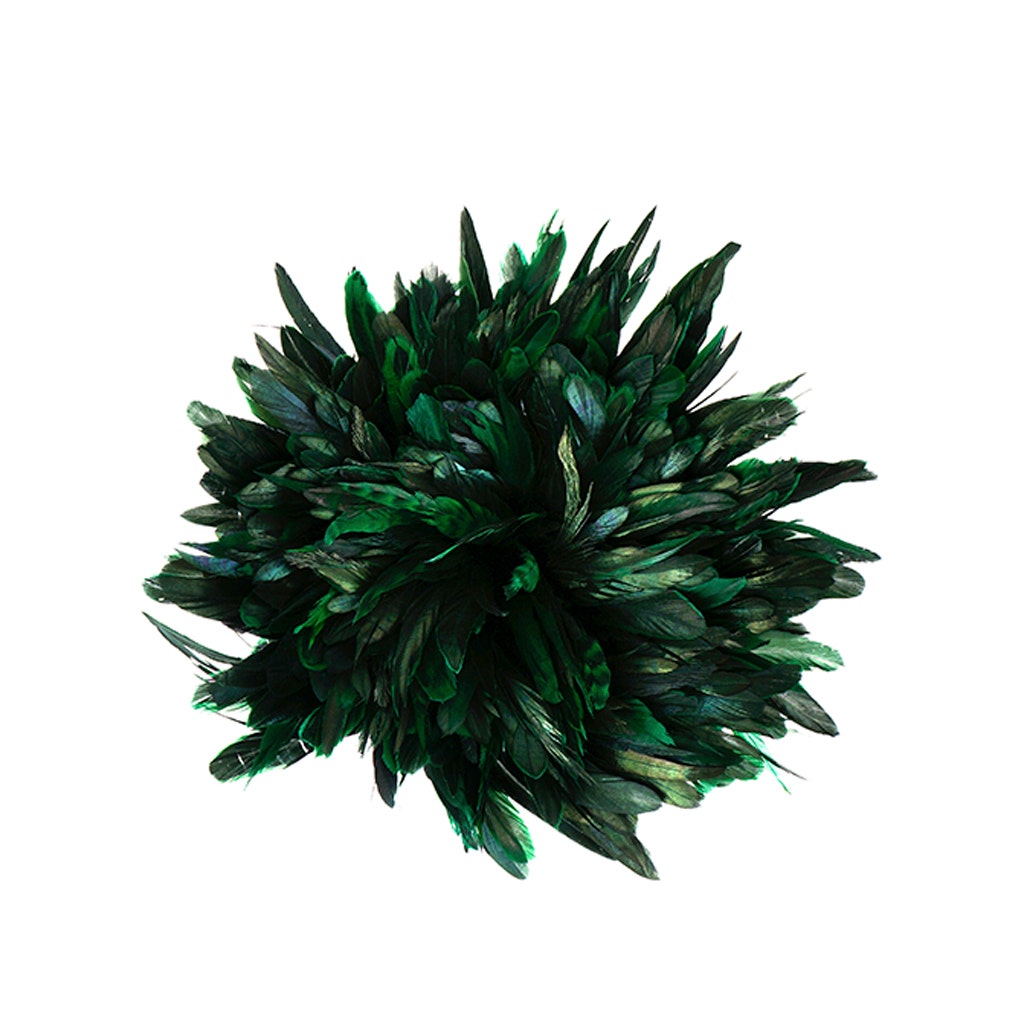 Rooster Coque Tails-Dyed - Kelly