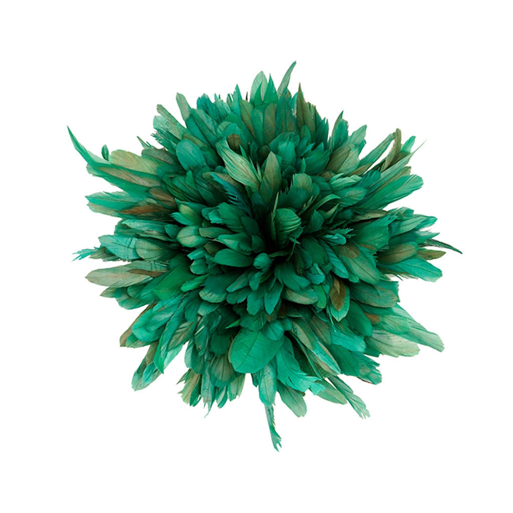 Rooster Coque Tails-Bleach-Dyed - Kelly
