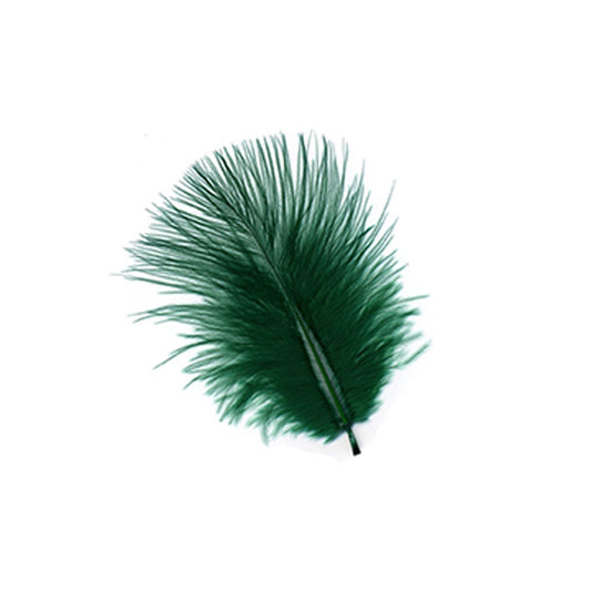 Turkey Marabou Dyed - Hunter Green