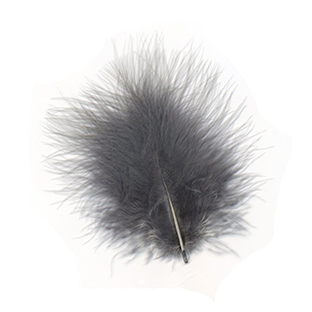 Turkey Marabou Dyed - Blue Dunn