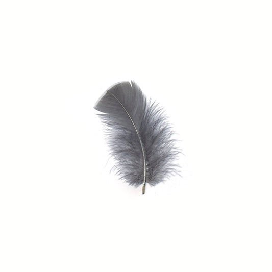 TURKEY PLUMAGE MIX DYED - BLUE DUNN