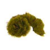 STRUNG TURKEY MARABOU BLOOD QUILL FEATHERS 4-5" - OLIVE