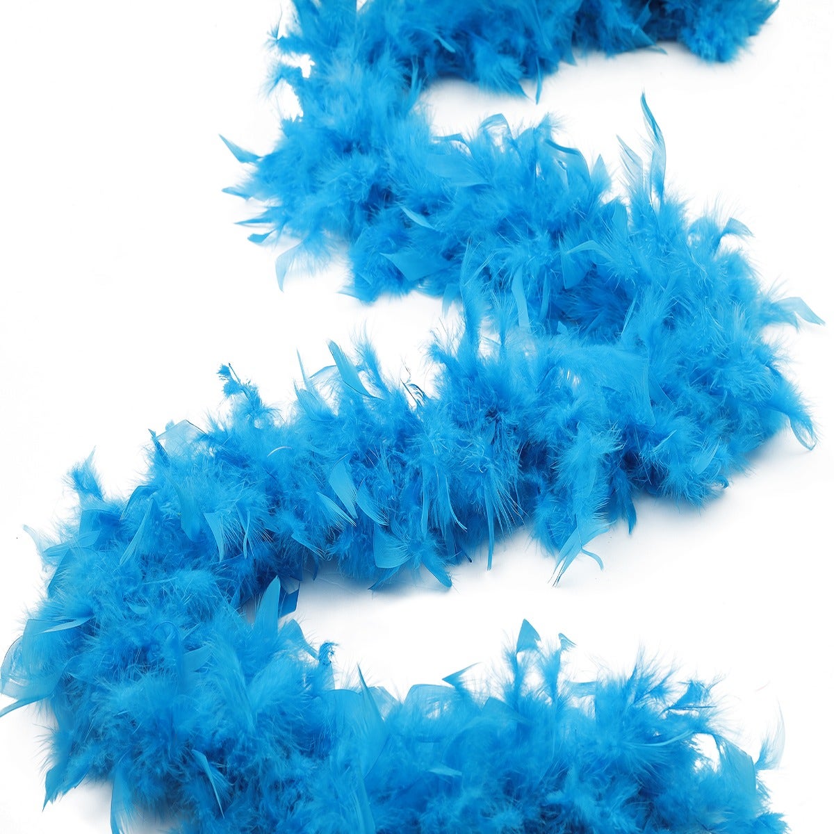 Chandelle Feather Boa - Medium Weight - Dark Turquoise