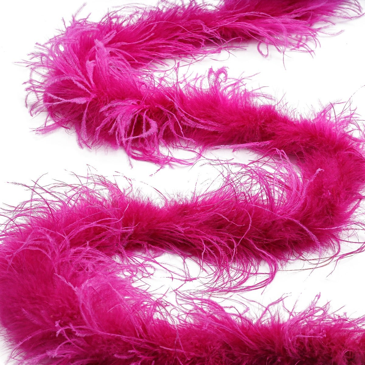 Very Berry Fuchsia 2 Ply Ostrich Feather Boa