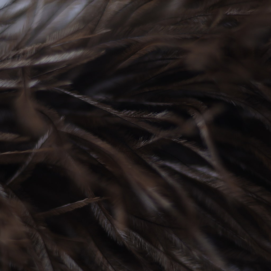 Brown 3 Ply Ostrich Feather Boa