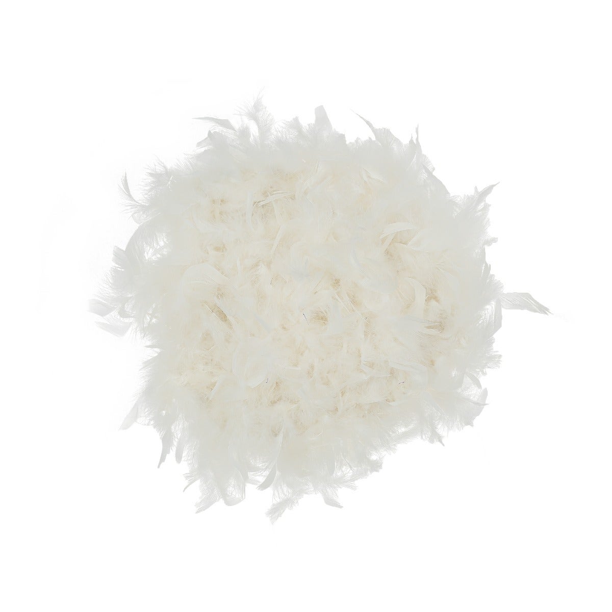 Chandelle Feather Boa - Medium Weight - Ivory