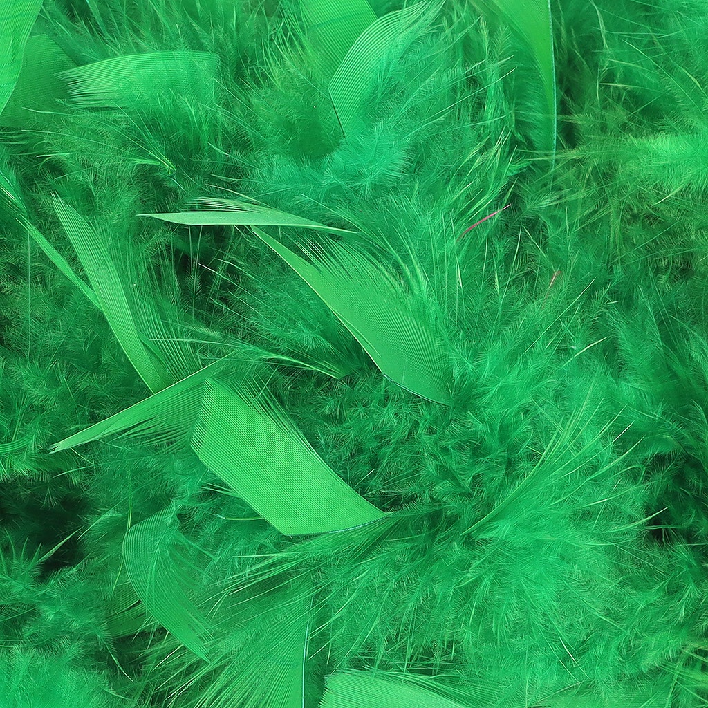 Chandelle Feather Boa - Heavyweight  - Kelly