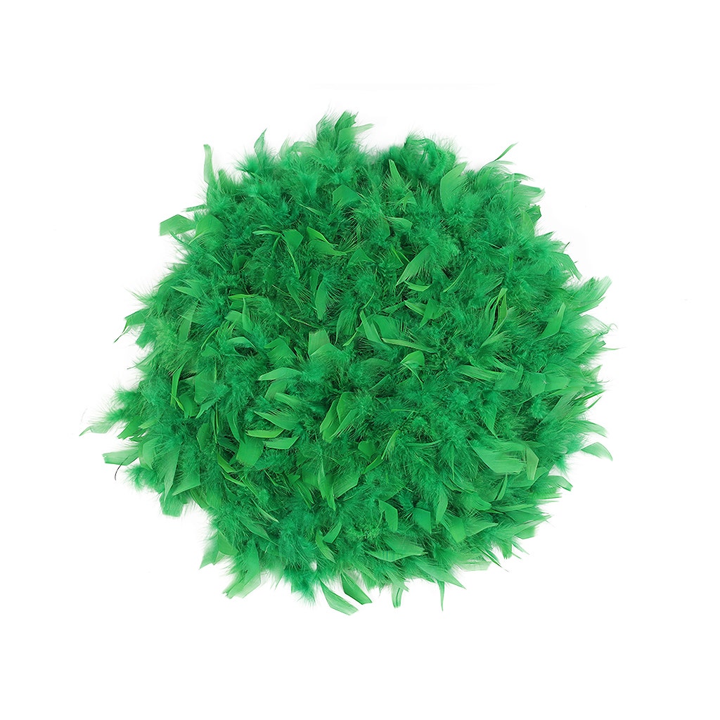Chandelle Feather Boa - Heavyweight  - Kelly