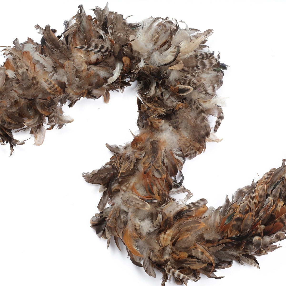 Natural Schlappen Feather Boa 6-7"
