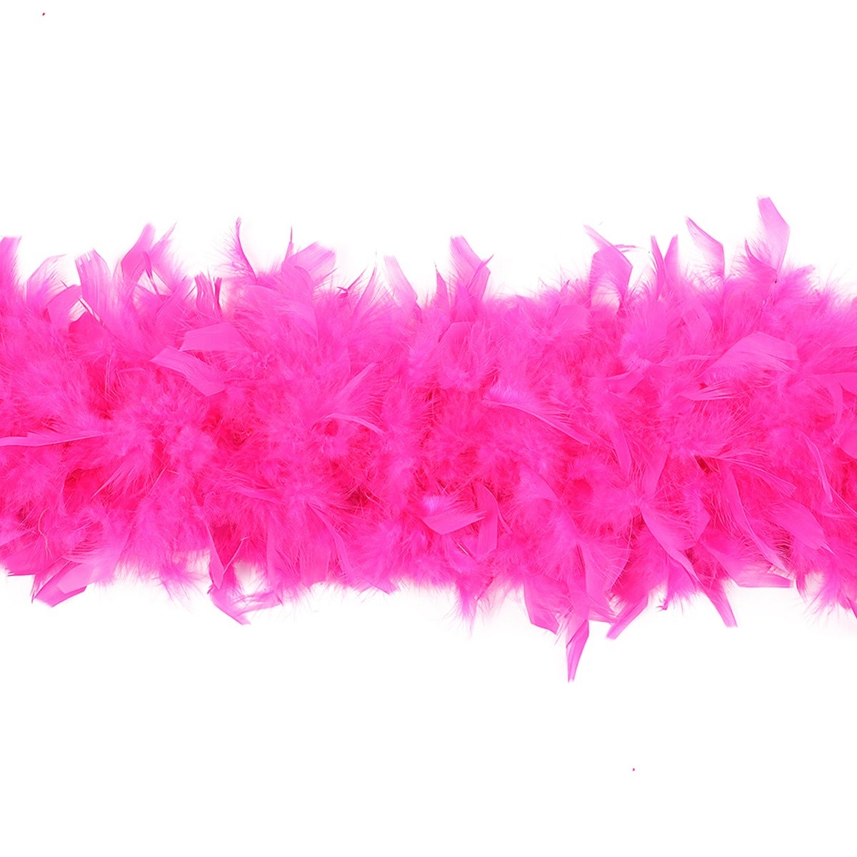 Chandelle Feather Boa - Heavyweight  - Shocking Pink