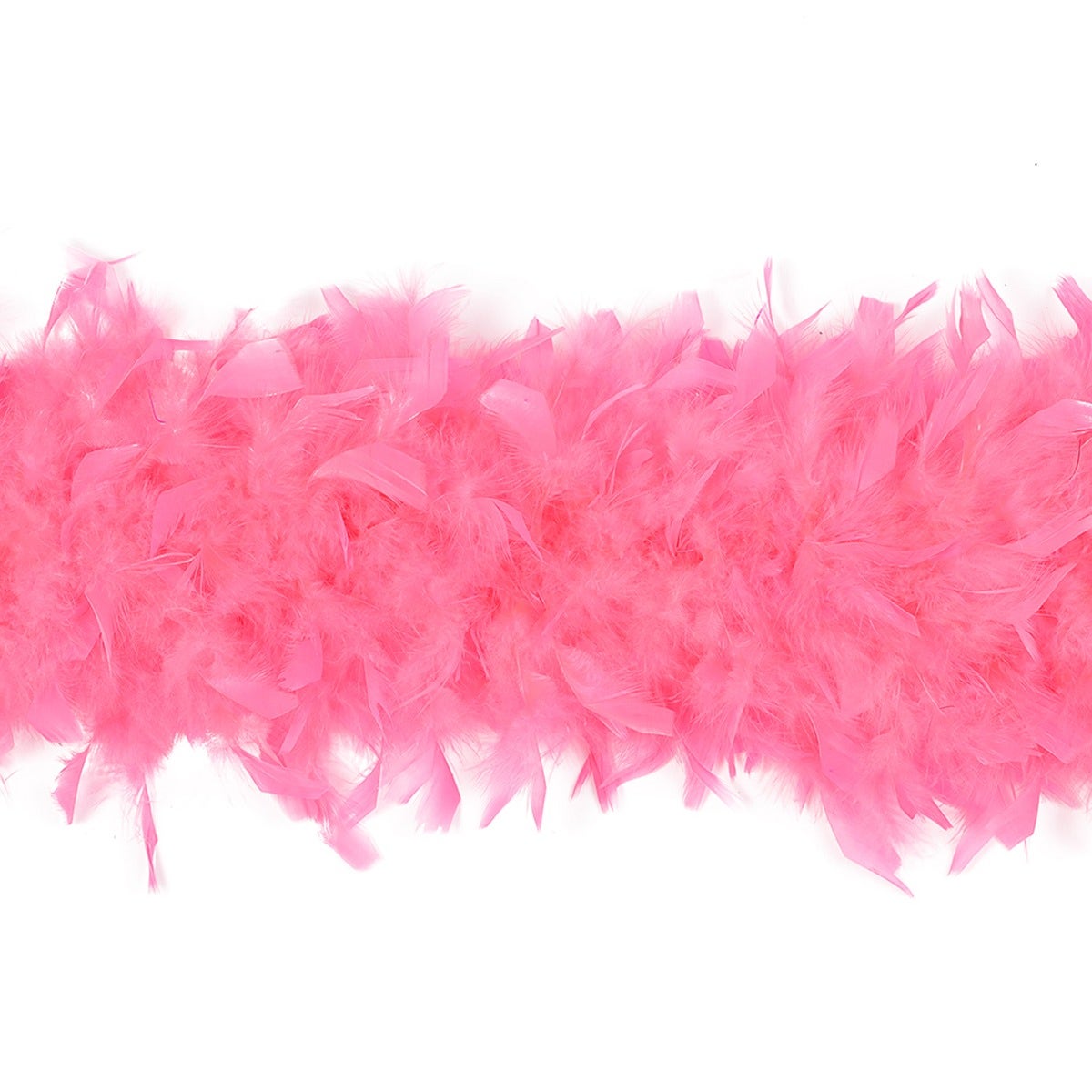 Chandelle Feather Boa - Heavyweight  - Pink Orient