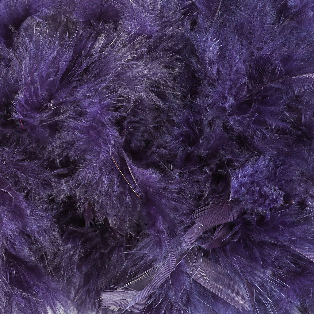 Chandelle Feather Boa - Heavyweight  - Navy